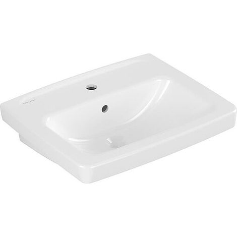 Waschtisch Villeroy & Boch NEWO eckig 550 x 170 x 440 mm - 4A925501
