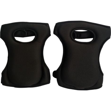 Ginocchiere da giardino per atleti, pulizie domestiche, ginocchiere unisex adatte per lavoro e giardinaggio - Nero (1/5)