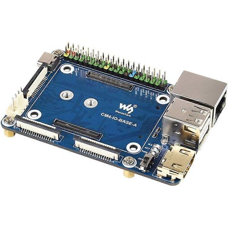 für Raspberry Pi 40-PIN GPIO-Stiftleiste Onboard Mehrere Anschlüsse für CM4-Modul