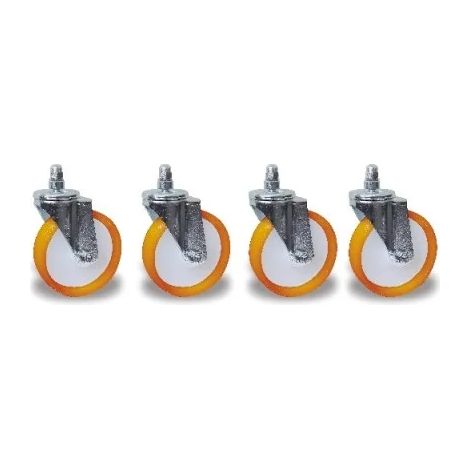 Beta 3014SAR/RR Ruote di ricambio per cavalletto sostegno motore 4 Pz.