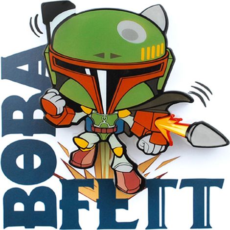 Lampara 3D Light FX mini Boba Fett Star Wars (1/4)