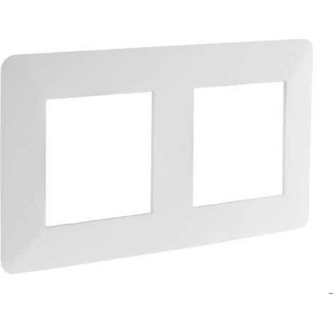 Double plaque de finition Artezo - blanc - Zenitech