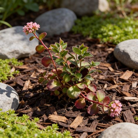Orpin spurium Fuldaglut 20cm Godet 9cm - Sedum (1/4)