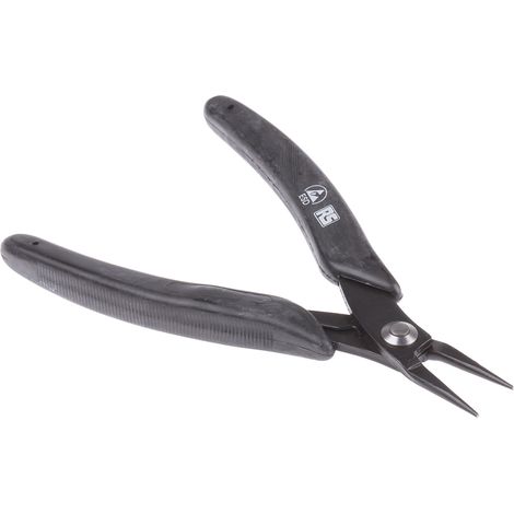 Pince à bec rond RS PRO, L. (hors tout) 5,5 pouces ( Prix pour 1 ) (1/2)