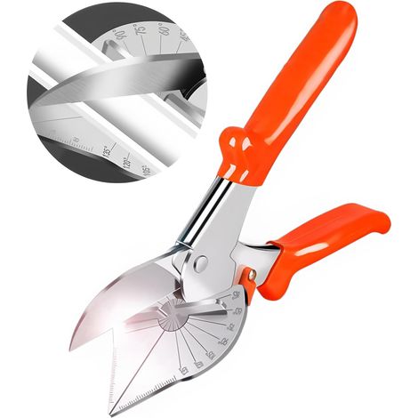 Pince,Joint de Cisaillement, Ciseaux de Jardin Ciseaux de Polymère de PVC Multi-Angle Pour de PE, de PVC PPR, de Couper, des Tuyaux, des Branches, des Fils, et les Angles de 40 à 135 Degrés (1/5)