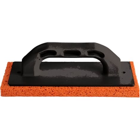 FRATTONE IN GOMMA SPUGNA cm 10 x 24 - gomma arancione (dens. media) - MADE IN ITALY