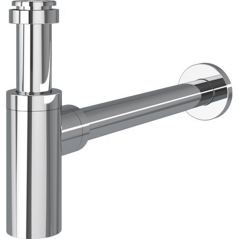 Space-saving washbasin siphon, 1 1/4" (32mm) diameter
