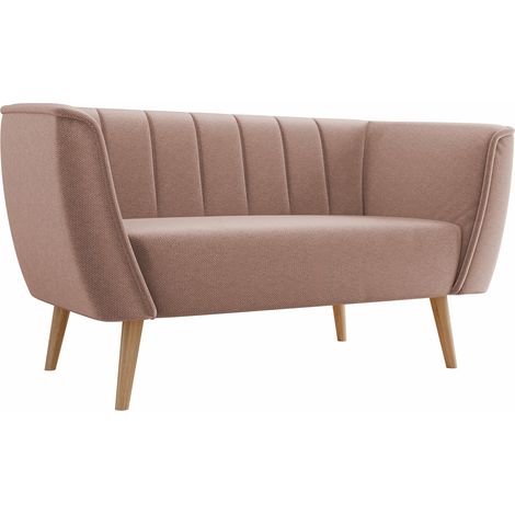 Sofá Glenview 104, Kronos 27, 142x74x75cm, Tapiz, Patas: Madera
