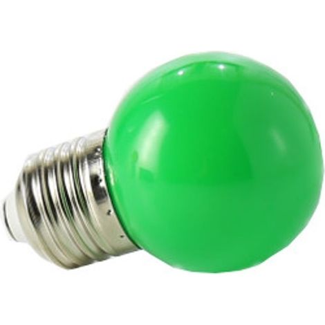 Jandei - Bombilla led color 1W E27 fiesta VERDE