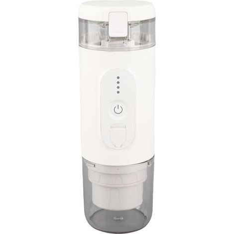 Expresso électrique de voyage, 18bar, 2500mAh, noir/blanc (1/5)