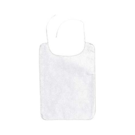 Babero para adultos no tejido VALENTO Ginger Blanco 32 x 42 cm
