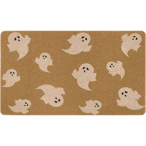 Tapis De Seuil Halloween - Tapis Anti-dérapant Pour Porte D'entrée - Usage Intérieur Et Extérieur - 30 X 20 Cm - 1 Pièce (1/5)
