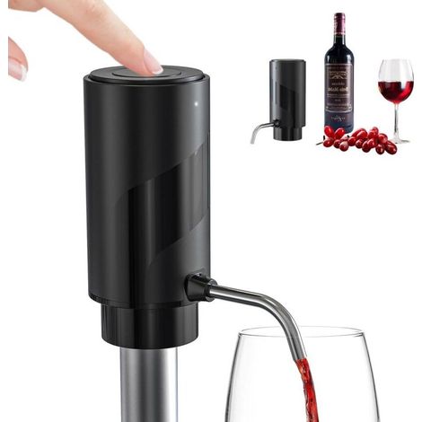 Aérateur de vin électrique, tire-bouchon automatique, distributeur de vin portable à un bouton, verseur de vin rechargeable (1/4)