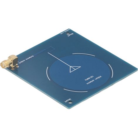 Antenne patch passive SMD 3,1 dBi à gain élevé, fréquence 1,614 GHz, connecteur femelle SMA. (1/5)