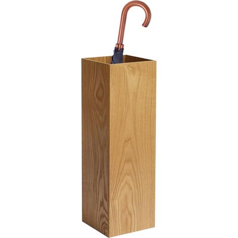 Rangement pour Parapluies - Seau À Parapluies En Bois - Seau À Journaux (1/5)
