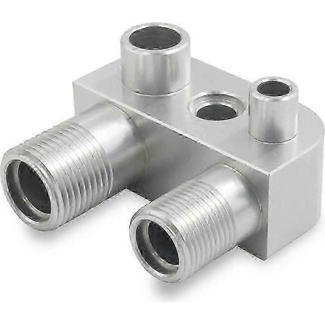 Adaptateur compresseur climatisation conversion moteur LSX/LS3, adaptateur aluminium pour compresseur de climatisation (1/5)