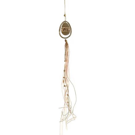 Anhänger in Eierform aus Holz, 60 cm (1/2)