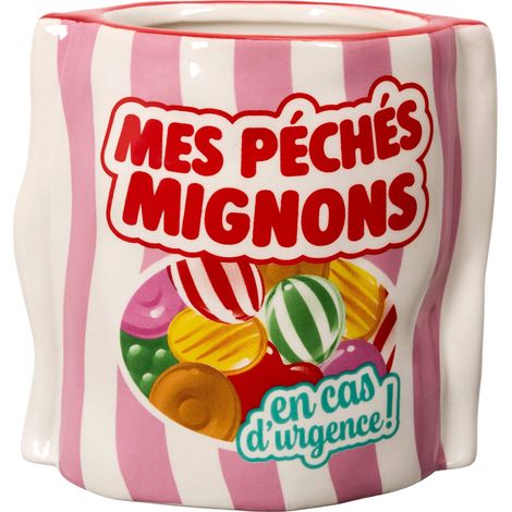 Accessoire De Service - Cook Concept - Bonbonnière En Céramique - Multicolore (1/4)