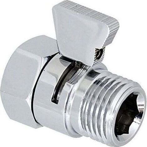 Robinet d'arrêt de douche/douchette/bidet à piston en , XU,laiton Contrôle de Débit Pièce de Rechange universelle - KZQ