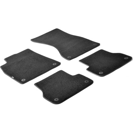 Set tappeti su misura in moquette - compatibile per  Audi A6 4p (04/1106/18) -  Audi A6 Allroad (03/1208/19) -  Audi A6 Avant (09/1107/18) -  Audi A7 Sportback (10/1003/18)