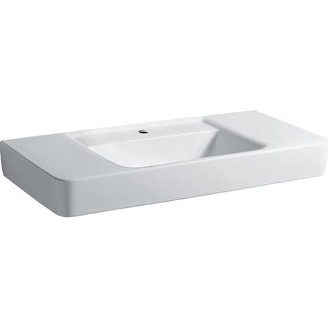 Lavabo para mueble RENOVA PLAN 1000x480mm con orificio para grifería sin rebosadero we
