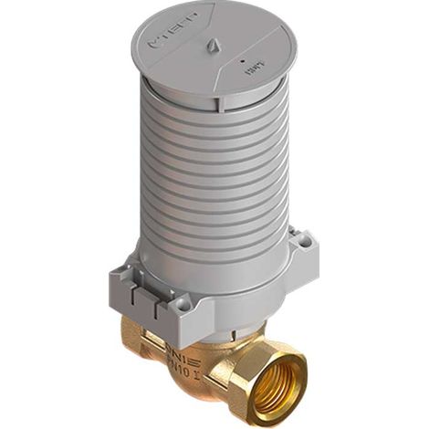 Robinet d'arrêt intégré ultra encastré, version droite, filetage Teco Dn 15 - 1/2".