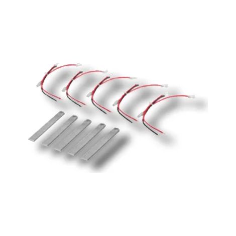 KIT 5 CAVI E 5 STAFFE PER INSTALLAZIONE BATTERIE BENINCA' BULL1224T.CB 976000964 (1/2)