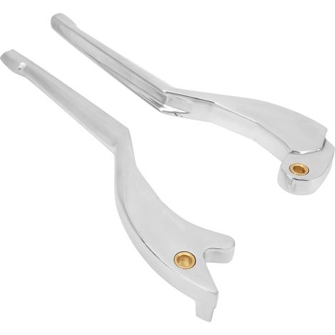 Paar verchromte Aluminium-Kupplungs- und Bremshebel für Indian Scout 2015–2016 – Motorrad-Modifikationssatz (1/5)