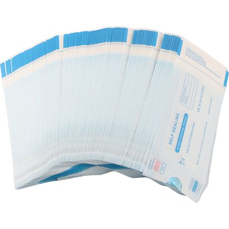 Sachet de Stérilisation Autoadhésif - 200 Pièces (1/4)