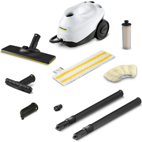 Schlittendampfreiniger 3,5 bar 1900 w weiß - Karcher - SC3EASYFIX (1/5)