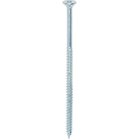 TIMco Twin Thread Zinc Countersunk Woodscrew 10 x 4 Qty 100