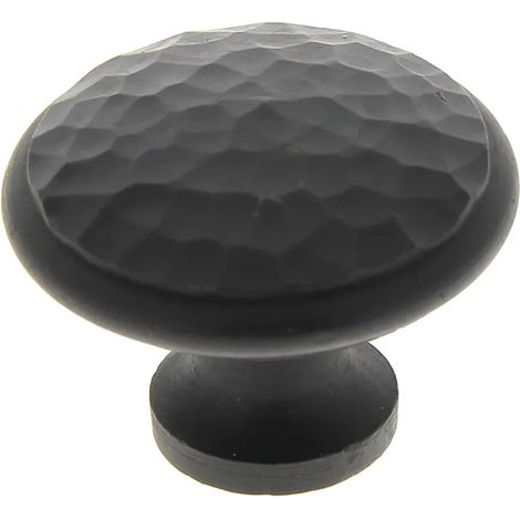 Bouton martelé en fer rond Cadap