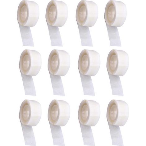 12 rouleaux de ruban adhésif transparent double face pour décoration de ballons (1/5)
