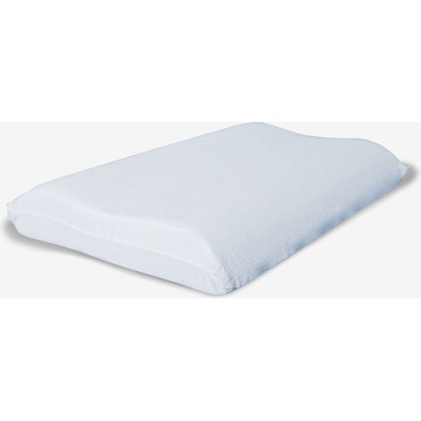 Cuscino cervicale a doppia onda in Memory 70x40 cm - alto 9/10 cm.