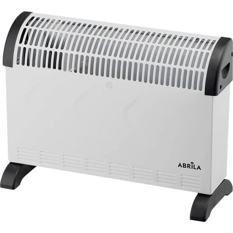 Convector Falla 2000W Blanco 3 Potencias Termosto regulable, Protección Sobrecalentamiento,mAsa Y Funcion Turbo 39x53x20cm