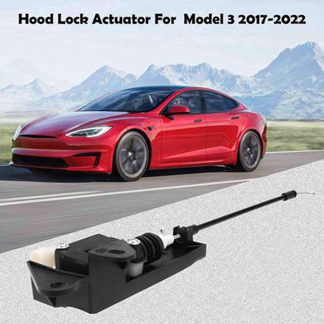 1 pair. Color: Black. Materials: Metal and ABS. Secondary release mechanism. Front hood lock. Engine hood. (1/5)