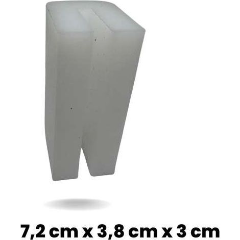 Deslizador elevador de 7,2 cm x 3,8 cm x 3 cm (1/5)