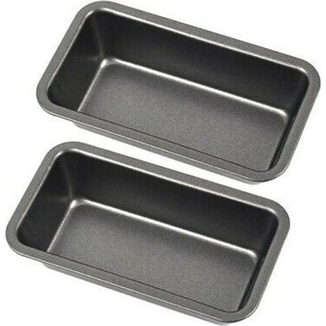 non-stick carbon steel bread tins for baking loaves, cakes, pastries and toasted bread nests (1/5)