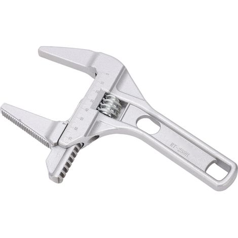 Verstellbarer Schraubenschlüssel 7–70 mm, weite Öffnung, Klemme aus Aluminiumlegierung für Badezimmer (1/5)