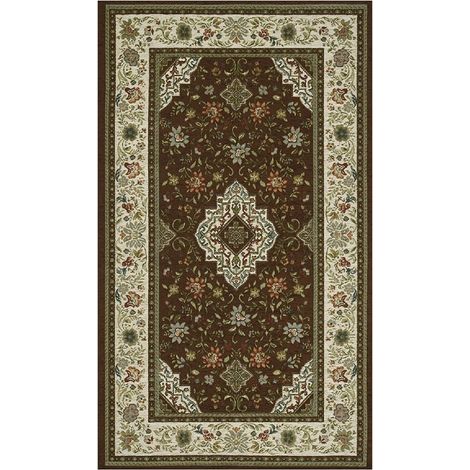 Tappeto orientale persiano marrone Tabriz