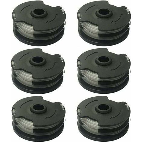 Bobine de fil pour Parkside PRTA 20-Li A1 / B2 / C3 Bobines de Fil de Rechange pour débroussailleuse sans fil LIDL Parkside PRTA 20-Li A1 / B2 / C3, PRT 300 A1, PRT 550 A1 / A3 (6pcs) (1/5)