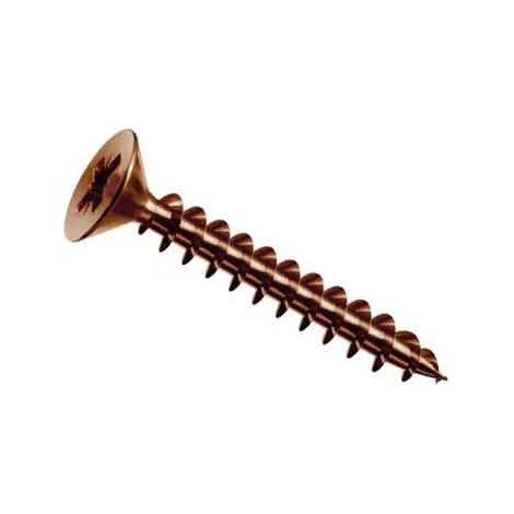 VITE PER LEGNO TSP BRONZATA 3,5x16 mm - 1000 pezzi- AMBROVIT