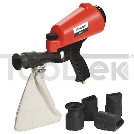 PISTOLA SABBIATRICE PNEUMATICA SABBIARE MANUALE SABBIATURA UNICRAFT