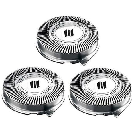 Têtes de rechange Hq8 pour rasoirs Philips Norelco, pack de 3 lames de rasoir