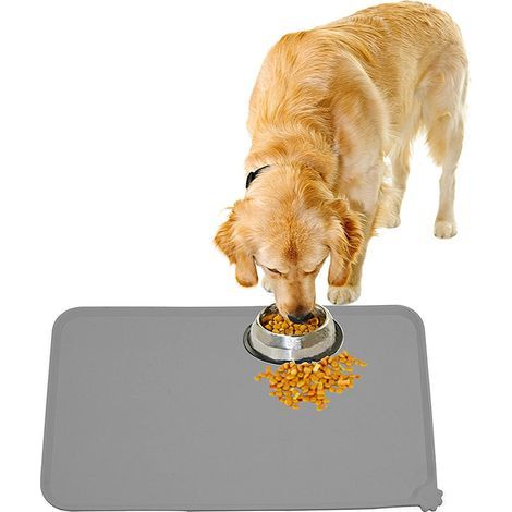 Tapis Antidérapant en Silicone pour Bols d'Alimentation, Idéal pour Chiens et Chats, Facilite le Nettoyage (1/4)