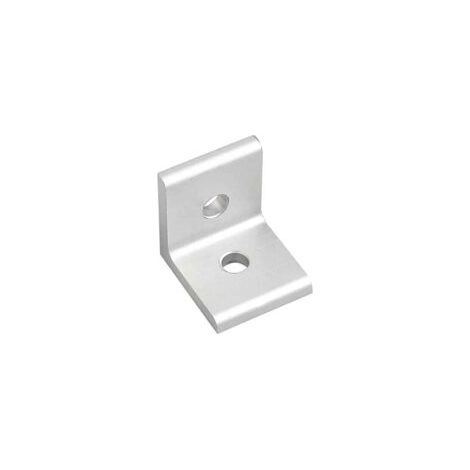 Set mit 10 Metall-Montagewinkeln, 90°-Winkel-Regalwinkeln, Aluminium-Metallwinkeln (20 x 20 x 18 mm). – Crezuo