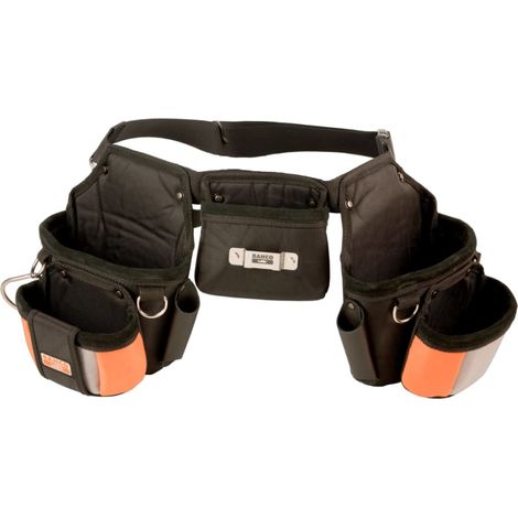 BAHCO - Ceintures trois pochettes, 4 anneaux sécurité pr fixation longe, 100x380x630mm (1/2)
