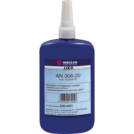 Riegler Lock AN 306-20, anaerober Klebstoff, hochfest, 50 ml (1/3)