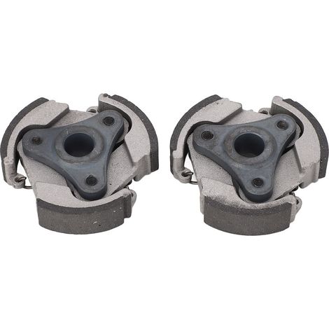 Set di 2 dischi frizione centrifughi a tre pastiglie, maneggevolezza migliorata, molle frizione in lega metallica per Pocket Pit Quad Dirt Bike ATV da 49 cc