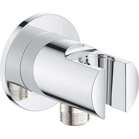 Codo Ducha de Salida con Florón Tempesta Cromado Grohe (1/3)